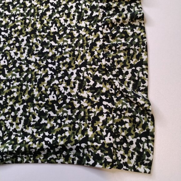 MICHAELl Michael Kors Camouflage Ruffle Top - Picture 6 of 8
